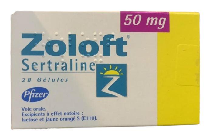 Zoloft 50 (Sertraline) Pfizer (H/28v) Pháp