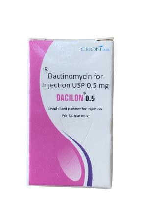 Dacilon 0.5mg (Dactinomycin) Celon (H/Lọ) INDIA