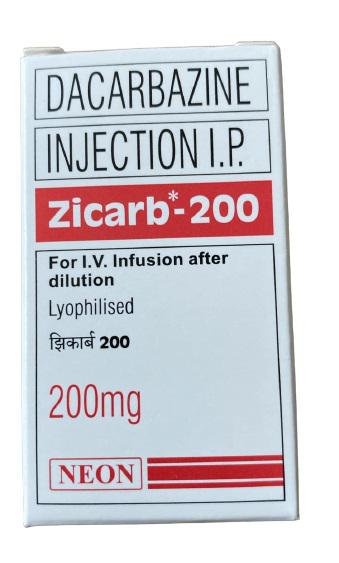 Zicarb 200 (Dacarbazine) Neon Laboratories Ltd (H/Lọ)