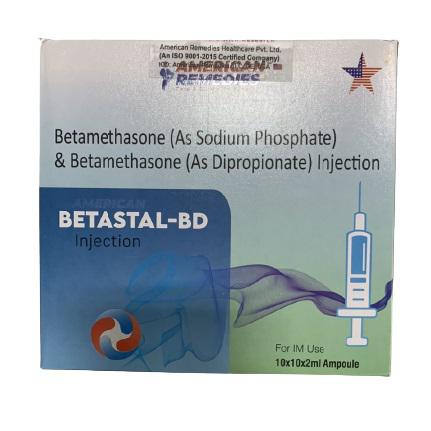 Betastal - BD Injection (Betamethasone) American Remedies IP (H/100 ong) 