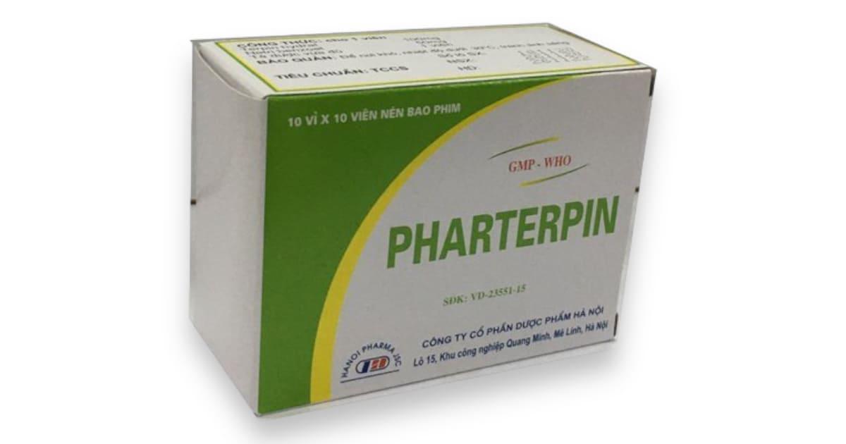 Pharterpin (Sodium Benzoate, Terpin Hydrate) Hà Nội (H/100v)