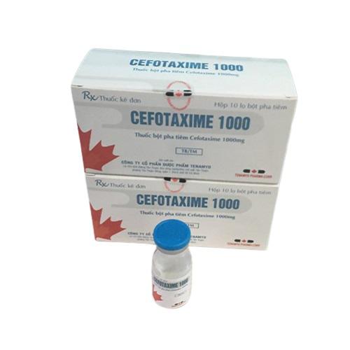 Cefotaxime 1000 Tenamyd (H/10lọ)
