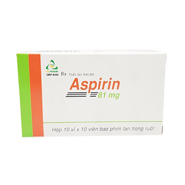Aspirin 81mg TV.Pharm (H/100v)