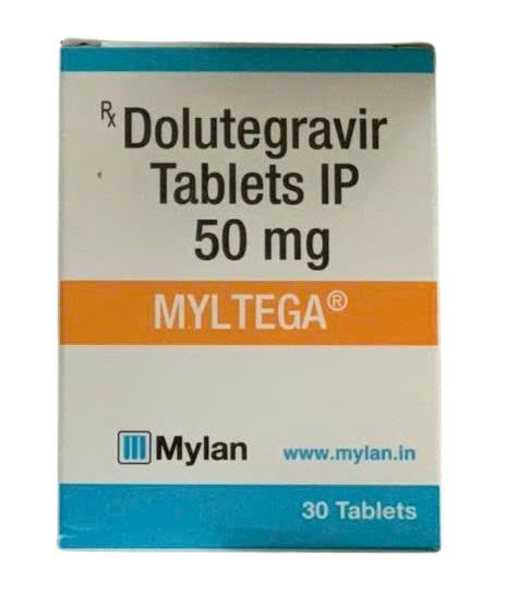 Myltega 50mg (Dolutegravir) Mylan (H/30 V)