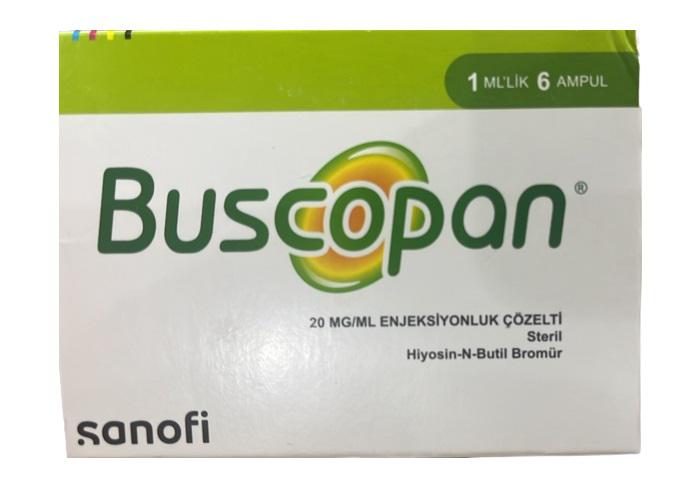 Buscopan 20mg/ml Sanofi  (H/6 ống/1ml) TNK