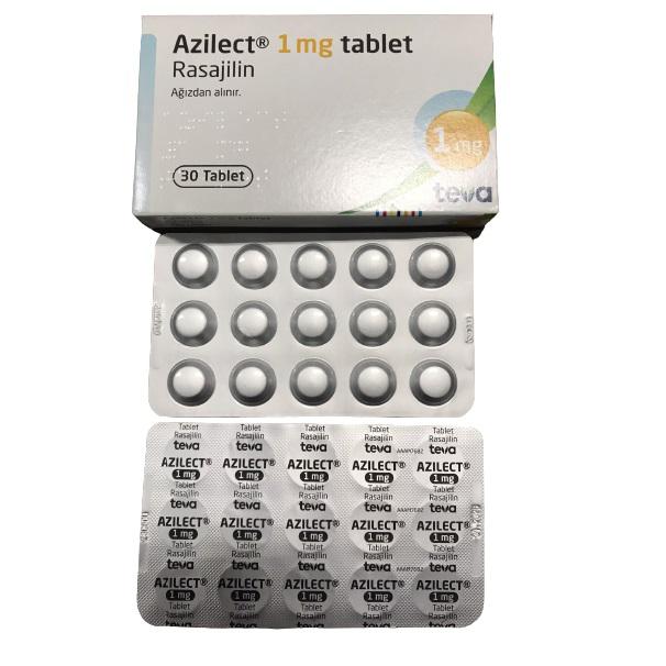 Azilect 1mg (Rasagiline) Teva Turkey (H/30V)