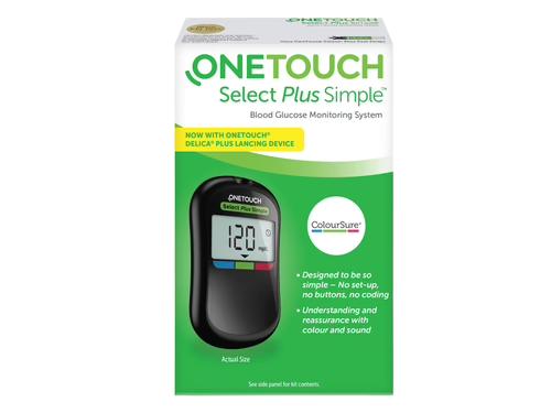 Máy Đo Đường Huyết One Touch Select Plus Simple Mg/Dl Johnson (H/1c)