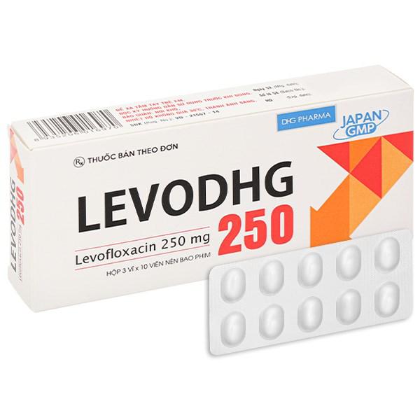 LevoDHG 250 (Levofloxacin) DHG Pharma (H/30v)