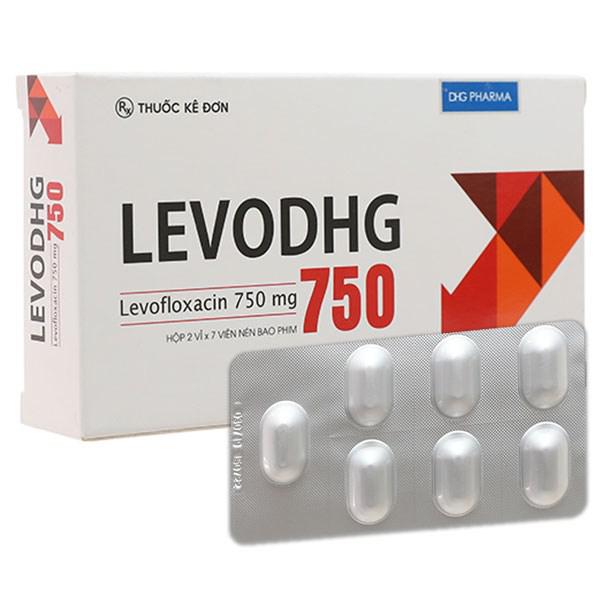 LevoDHG 750 (Levofloxacin) DHG Pharma (H/14v)