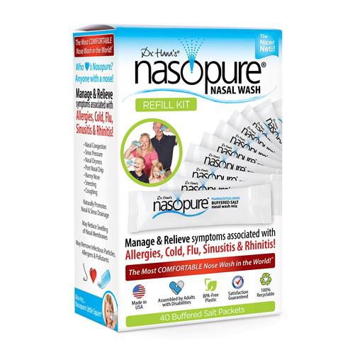 Muối rửa mũi xoang Nasopure (hộp)