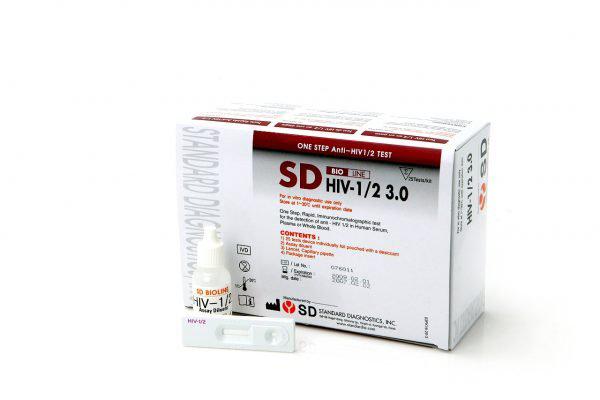 Test nhanh HIV SD (h/100test)