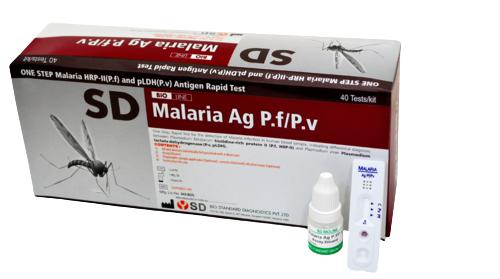Test nhanh SD Malaria Ag Pf/PV (h/25test)