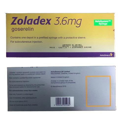 Zoladex 3.6mg (Goserelin) AstraZeneca (H/1ống) Anh