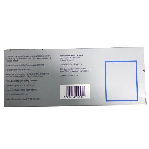 Zoladex 10.8mg (Goserelin) AstraZeneca England (H/1 ong)