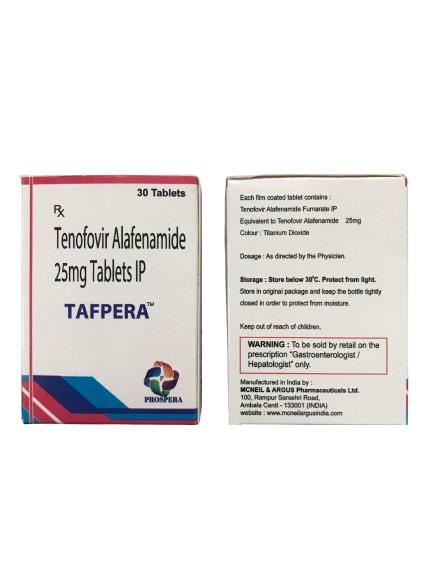 Tafpera 25mg (Tenofovir Alafenamide) Prospera (H/30v)