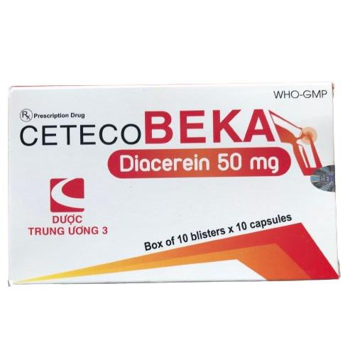CetecoBeka 50mg (Diacerein) TW3 (H/100v)