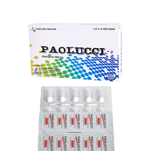 Paolucci 500mg (Deferipron) Davipharm (H/30v)