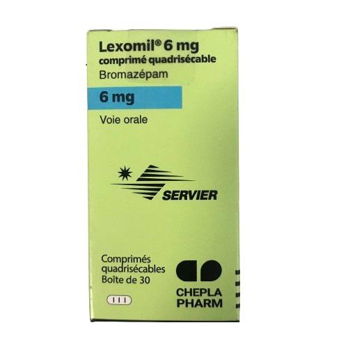 Lexomil 6mg (Bromazepam) Roche (C/30v) 