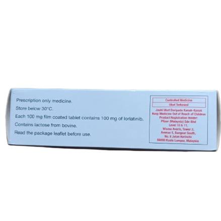 Lorviqua 100mg (Lorlatinib) Pfizer (H/30v) Đức