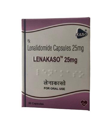 Lenakaso 25mg (Lenalidomide) Kaso (H/30 Viên) IP