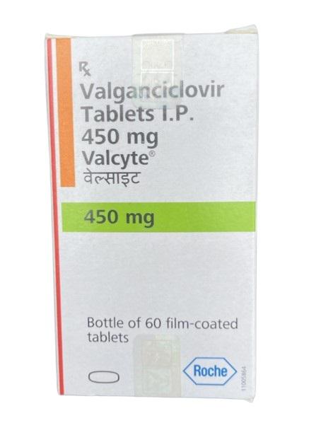 Valcyte 450mg (Valganciclovir) Roche (H/60V) IP