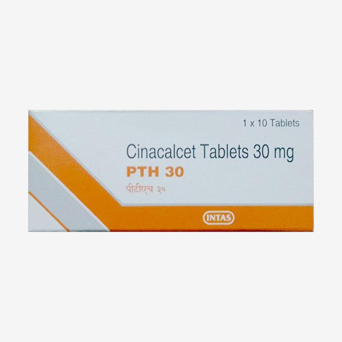 Cinacalcet Tablets 30mg (PTH 30) Intas (H/10 Viên) IP