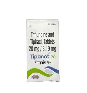 Tipanat 20mg (Trifluridine 20mg Tipiracil 8,19mg) Natco (H/20 Viên) IP