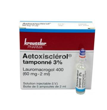 Aetoxisclerol 3% (Lauromacrogol) Kreussler (H/ 5 ống)