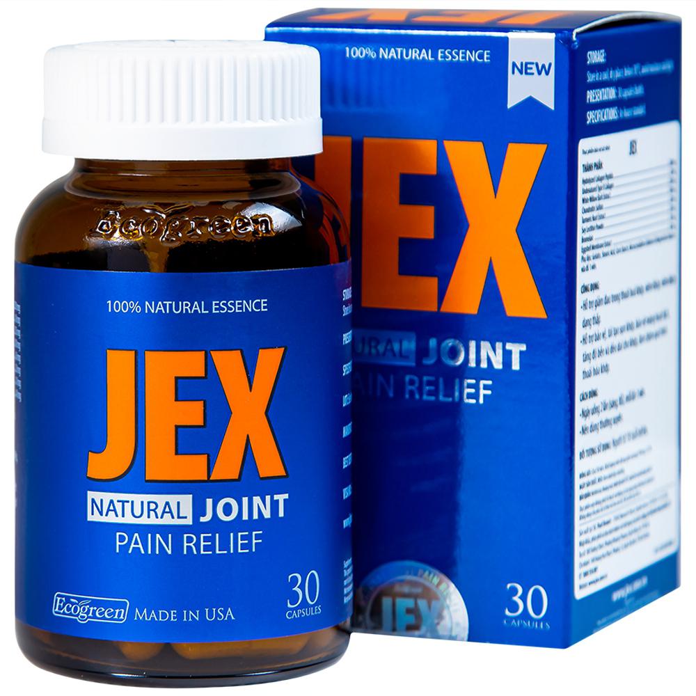 Jex Natural Joint Pain Relief Ecogreen (C/30v)