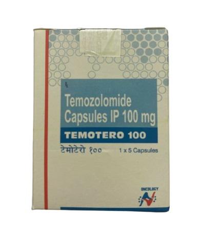 Temotero 100mg (Temozolomide) Hetero (H/5 Viên) IP