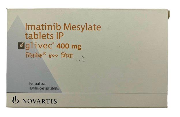 Glivec 400mg (Imatinib Mesylate Tablets IP) Norvatis (H/30 Viên)