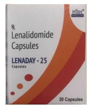 Lenaday-25 (Lenalidomide) Heet (H/30V) India
