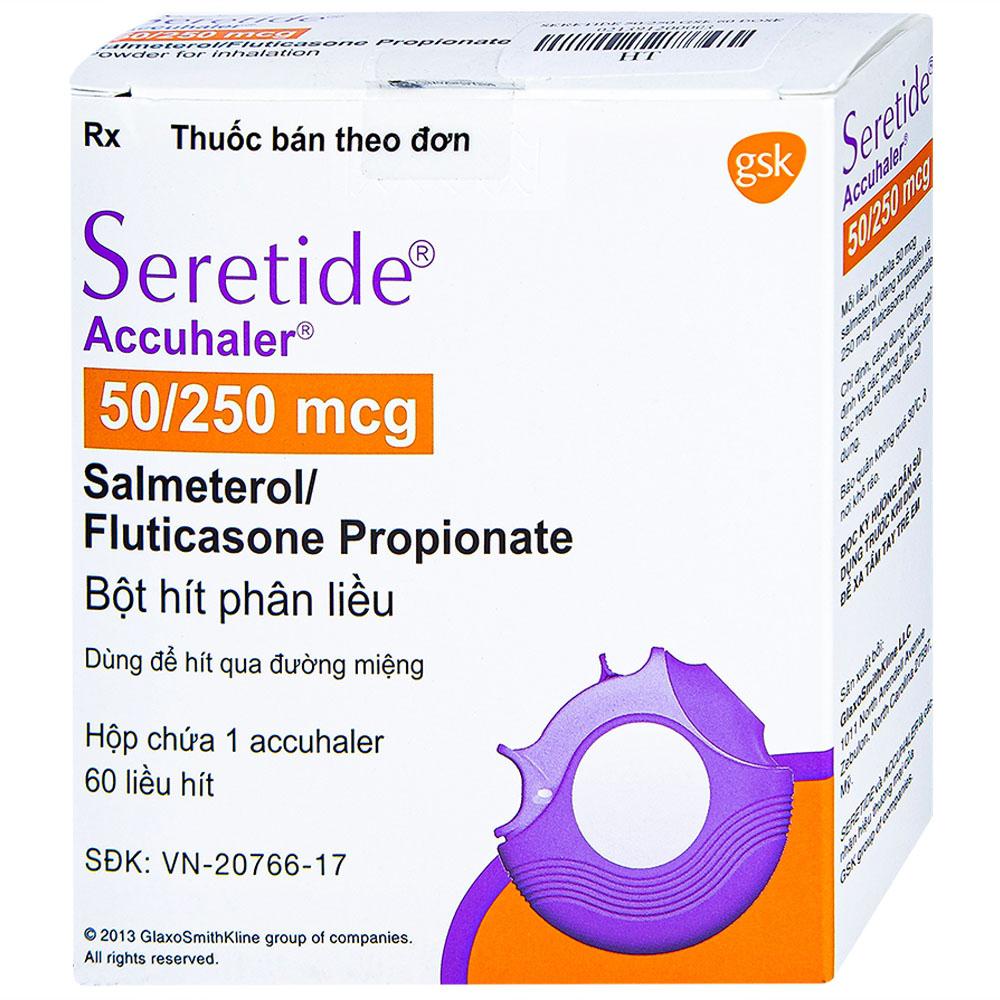 Seretide 50/250 GSK (H/60 liều hít)