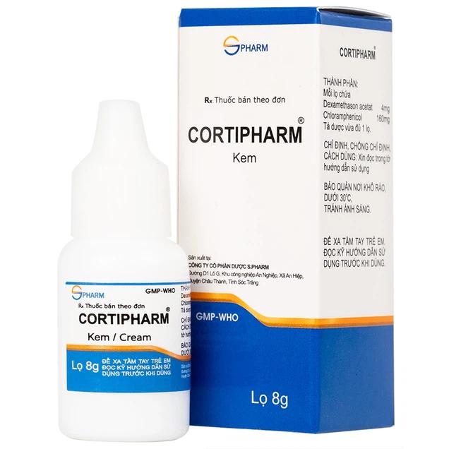 Cortipharm S.Pharm (Lốc/10c/8gr)