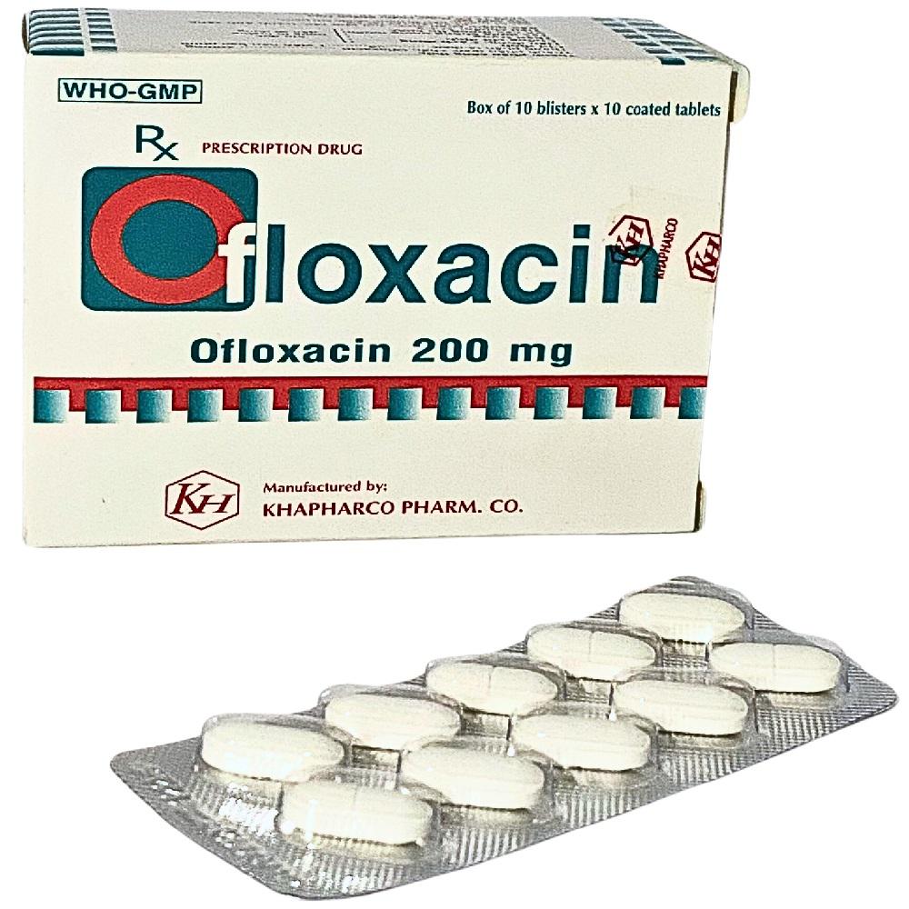 Ofloxacin 200mg Khapharco (H/100v)