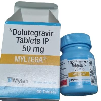 Myltega 50mg (Dolutegravir) Mylan IP (H/30 V)