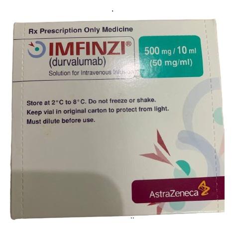 Imfinzi INJ 500mg/10ml (Durvalumab) Astrazeneca England (H/1 Lo/ 10ml) 