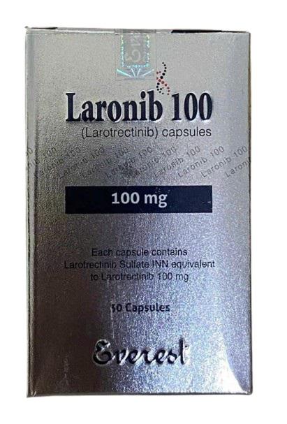 Laronib 100 (Larotrectinib) Everest Bangladesh (H/30v)