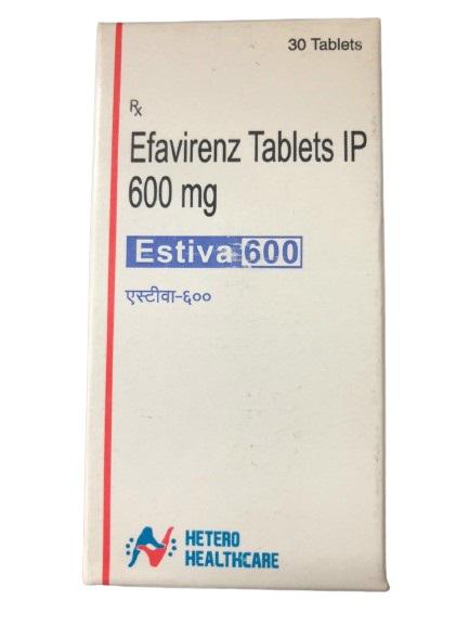 Estiva 600 (Efavirenz) Hetero (H/30V) IP