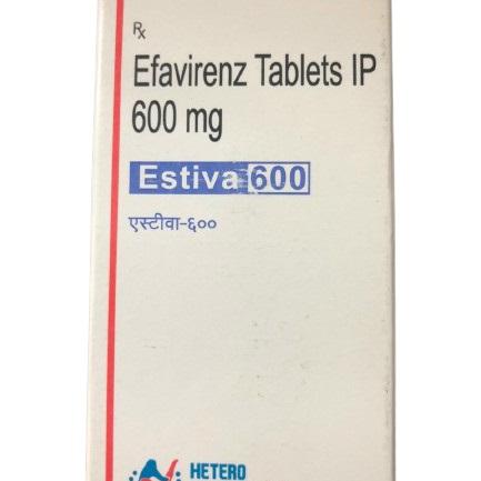 Estiva 600 (Efavirenz) Hetero (H/30V) IP