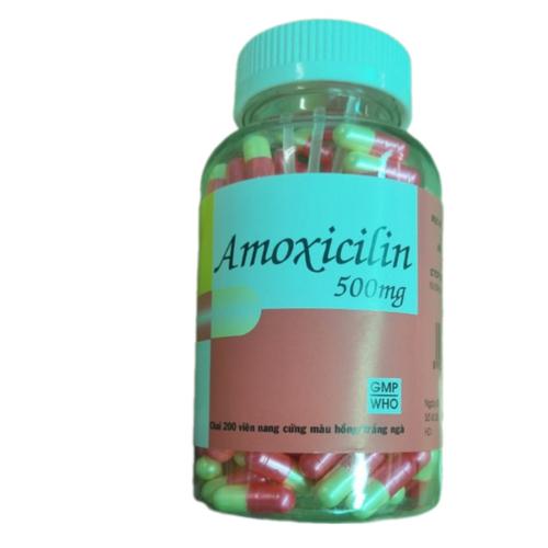 Amoxicilin 500mg Tipharco (C/200v)