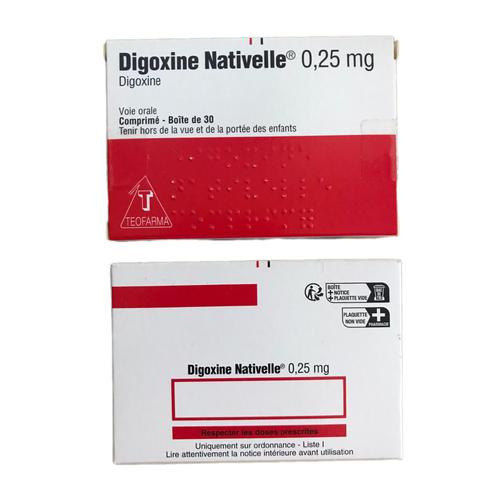 Digoxine Nativelle 0.25mg Teopharma (H/30v)