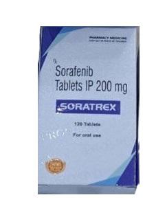 Soratrex 200mg (Sorafenib) Prospera IP (H/120V)