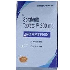 Soratrex 200mg (Sorafenib) Prospera IP (H/120V)