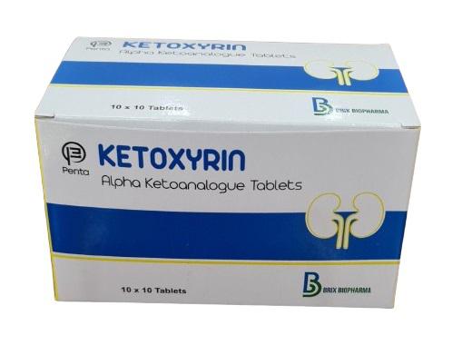 Ketoxyrin (Alpha Ketoanalogues) Brix Biopharma IP (H/100 V) 