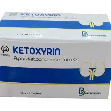 Ketoxyrin (Alpha Ketoanalogues) Brix Biopharma IP (H/100 V) 