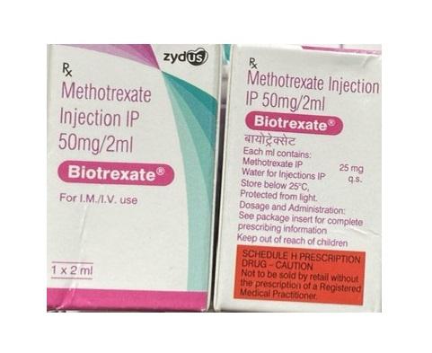 Biotrexate 50mg/2ml (Methotrexat) Zydus IP (H/1 Lo/2ml) 