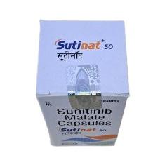 Sutinat 50mg (Sunitinib) Natco IP (H/28V) 