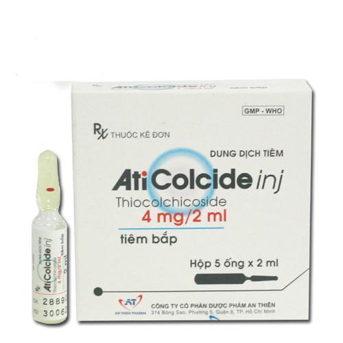 Aticolcide 4mg/2ml (Thiocolchicoside) An Thiên (H/5 ống)