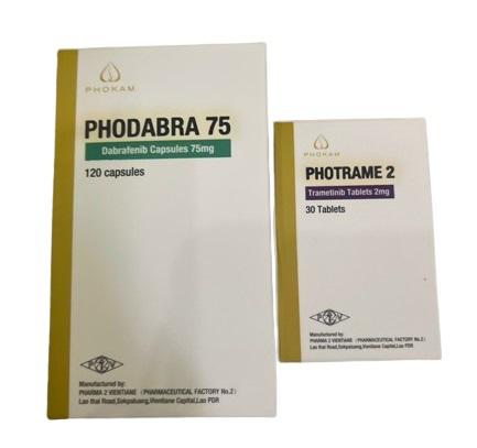 Phodabra 75 (Dabrafenib) Phokam Laos (H/120 V) 